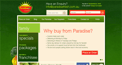 Desktop Screenshot of paradisefreshnarrabri.com.au